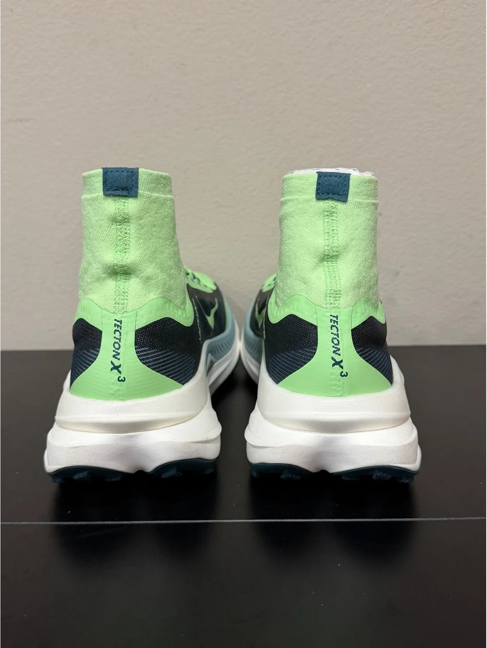 Size 11.5 - Hoka Tecton X 3 “Tart Apple Blue Twilight”